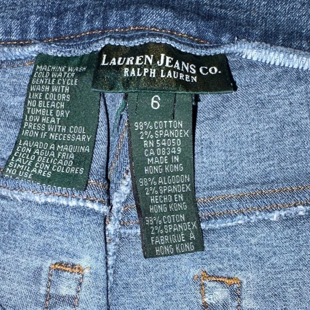Vintage Lauren Jeans Co. Ralph Lauren Relaxed Fit Denim Jeans - Classic Blue